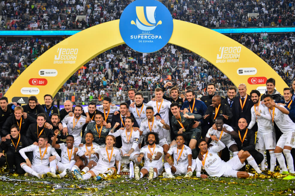 El Real Madrid se proclamó campeón de la Supercopa de España