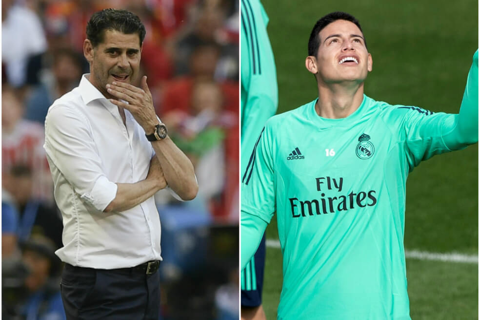«James es un chico extraordinario y humilde»: Fernando Hierro