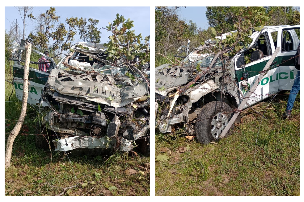 Dos policías muertos y dos heridos deja ataque a patrulla de la Policía en Meta