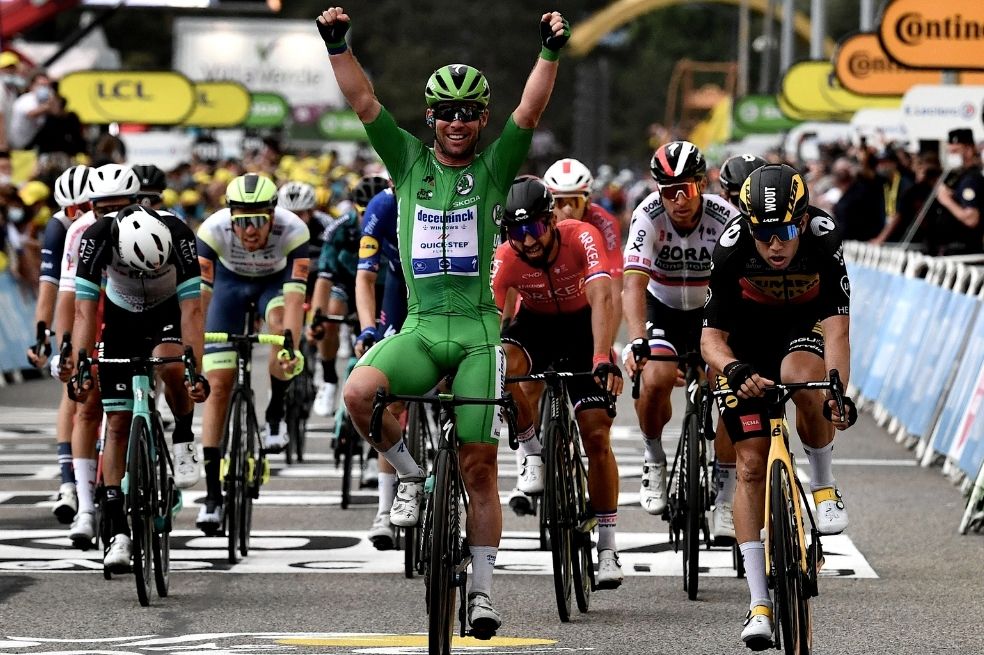 Cavendish ganó la décima etapa del Tour y está a una victoria del récord de Merckx
