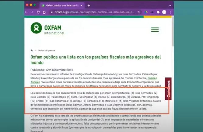 Esta fue la imagen que presentó Lisandro Junco ante la Cámara de Representantes.