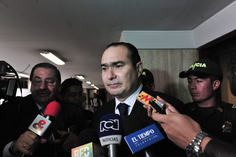 Jorge Pretelt fue el primer magistrado de la Corte Constitucional condenado por un acto de corrupción. Su caso está en apelación. / Óscar Pérez - El Espectador