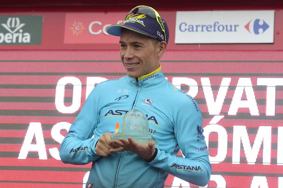 Miguel Ángel López se desquitó en la Vuelta a España