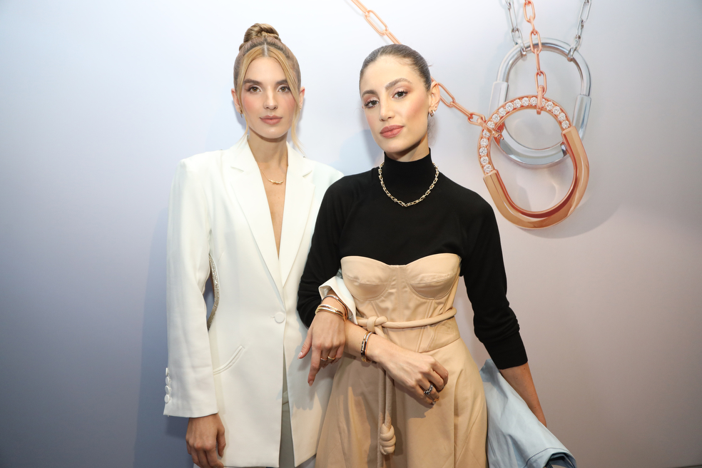 Vanessa Domínguez y Helena Fadul
