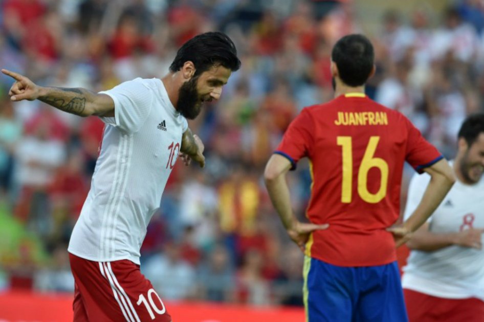 Sorpresa antes de la Euro: España perdió con Georgia