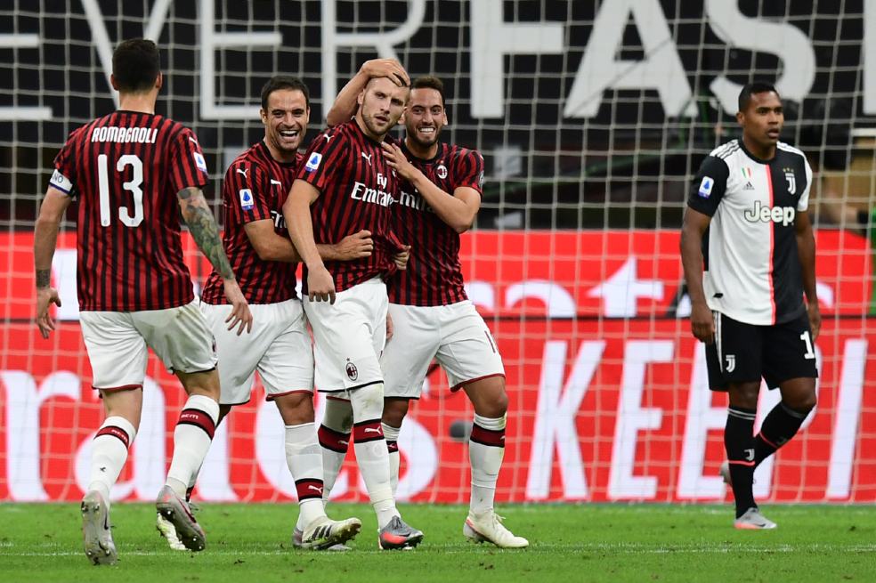 ¡Partidazo! Milan le dio vuelta al resultado y venció a la Juventus por 4-2