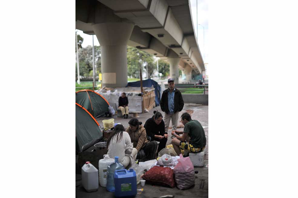 Desplazados recibirán Año Nuevo en puente de la 116