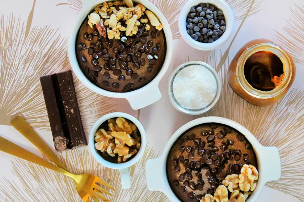 ¿Avena de chocolate al horno? Así puedes preparar esta deliciosa receta