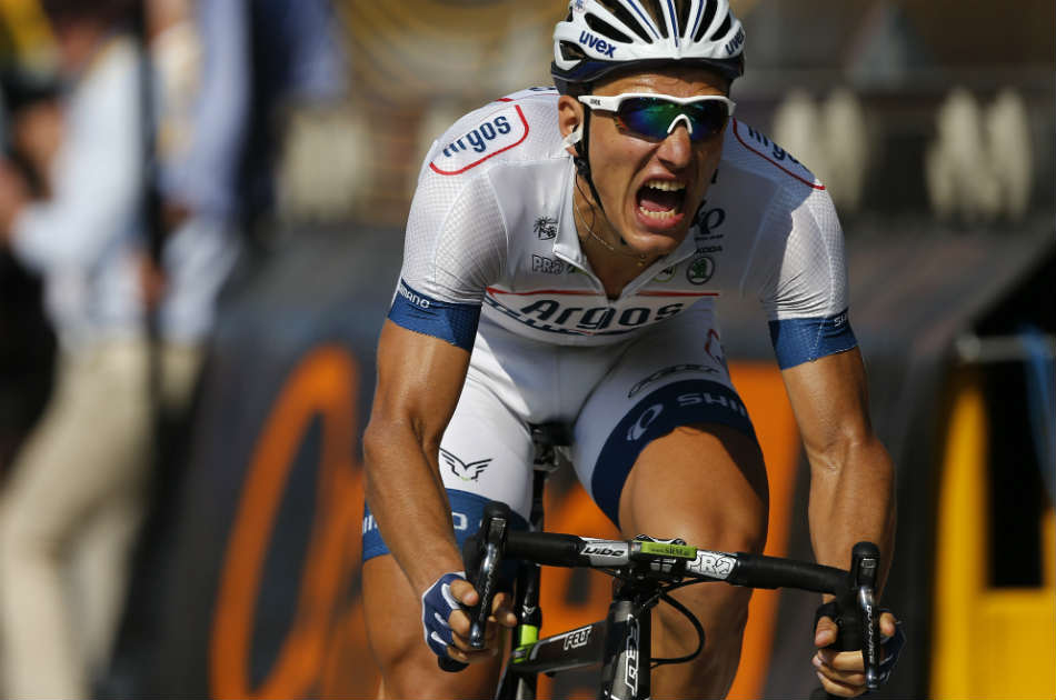 Kittel se impuso ante su compatriota André Greipel en el embalaje.