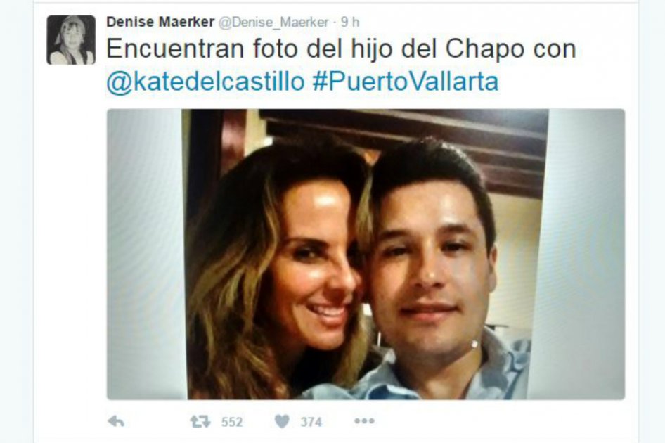 Captura de pantalla de la imagen publicada por la periodista Denise Maerker.