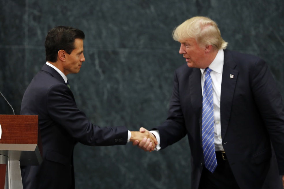 México recibe a ministros de Trump