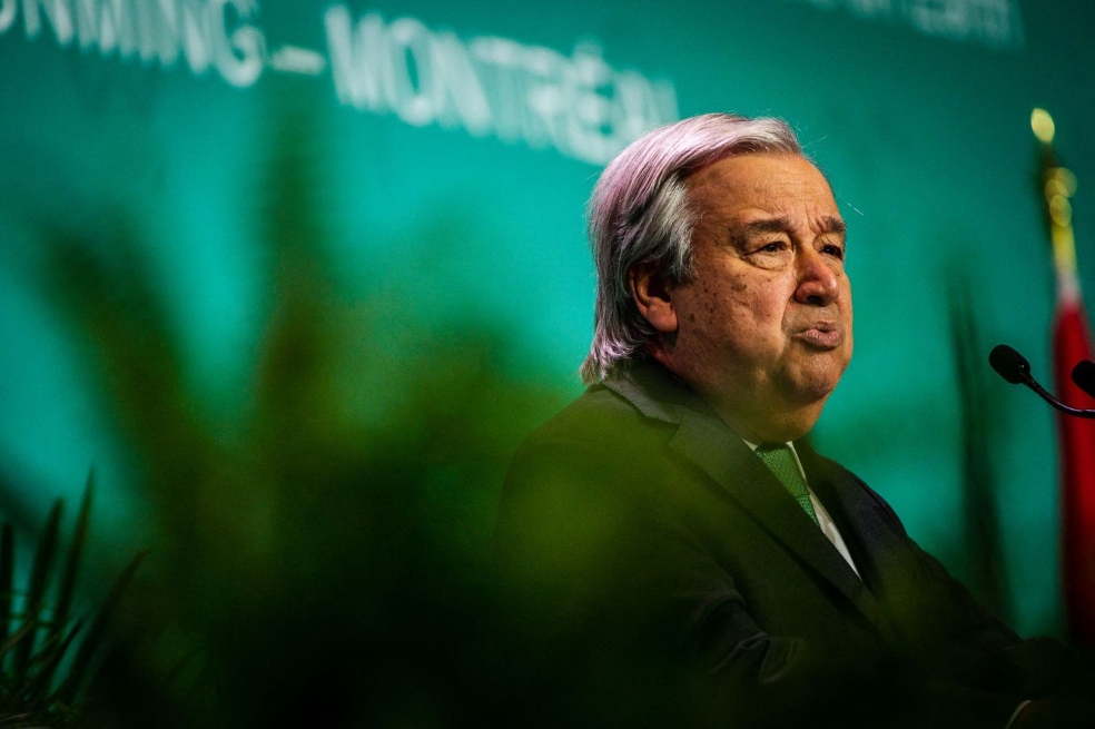 António Guterres.