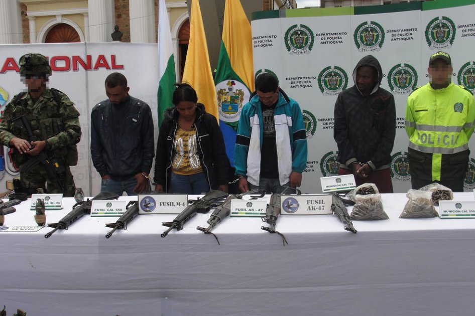 Capturan a cuatro cabecillas de la banda criminal «Los Paisas»