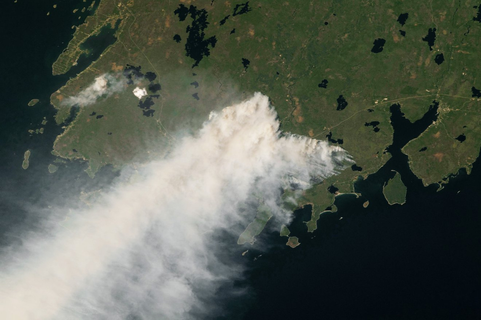El notable impacto ambiental de los incendios forestales de Canadá en 2023