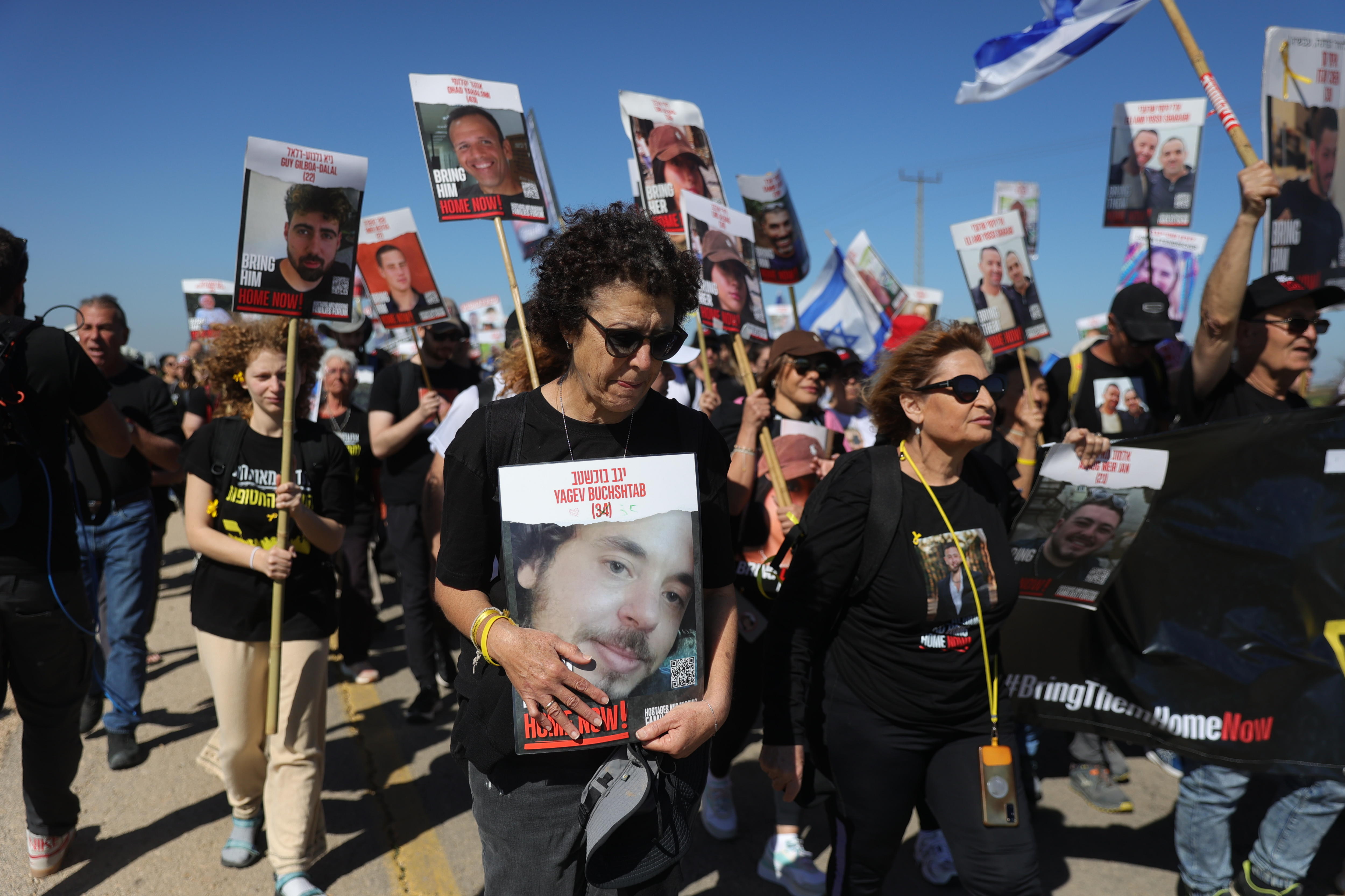 Siete rehenes de Hamás murieron en Gaza, en medio de bombardeos israelíes