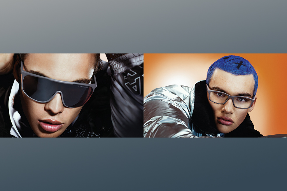 Armani Exchange: en su nueva colección de gafas brilla la inclusión