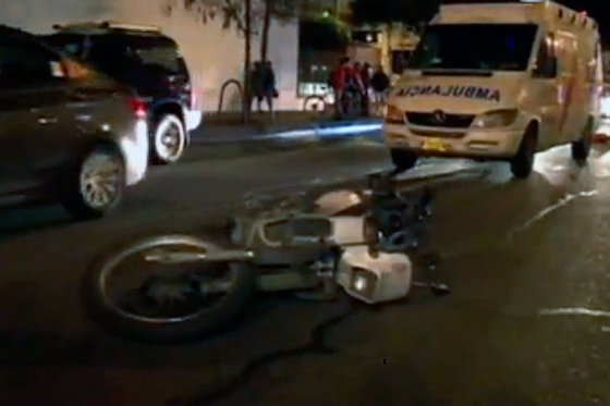 Imprudencia de peatón provoca fatal accidente de tránsito en Bogotá