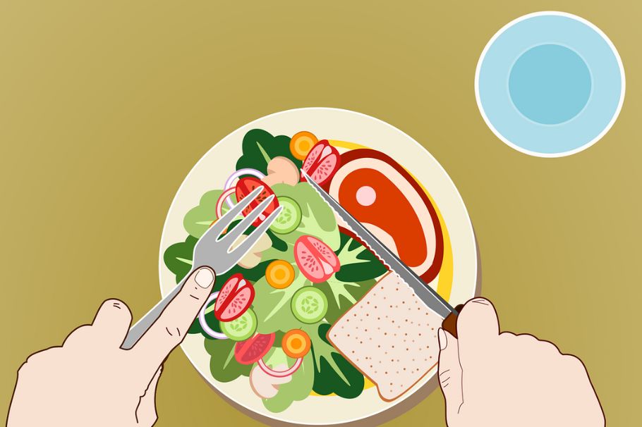 ¿Alimentarse de manera sana en la mediana edad puede ayudarlo a envejercer mejor?