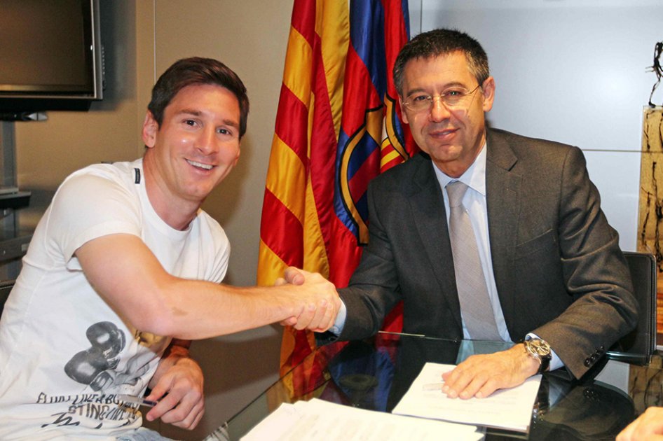 Lionel Messi renovó con el Barcelona y será el jugador mejor pago
