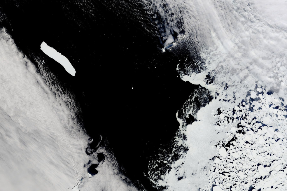 Mínimos históricos de hielo en la Antártida en 2023 fueron por el cambio climático