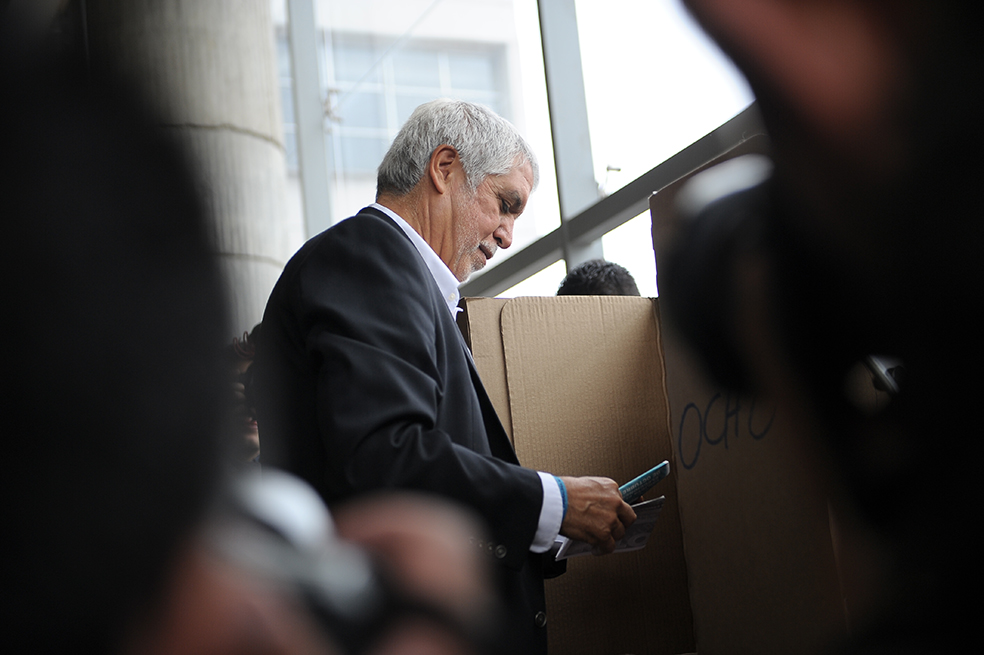 Así votó Enrique Peñalosa en Chapinero