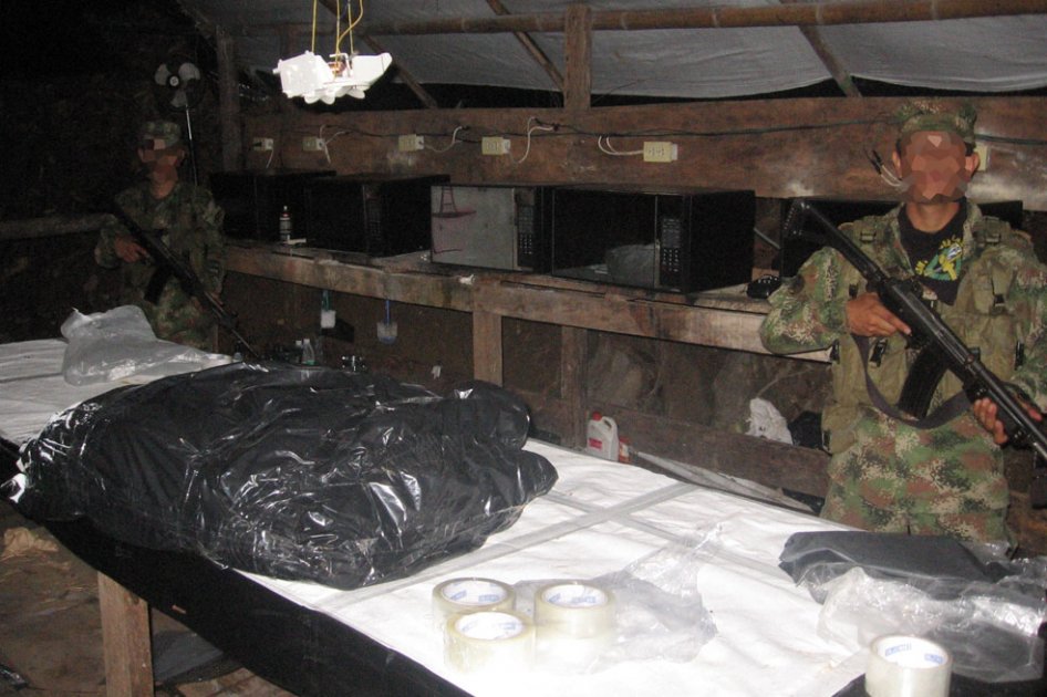Destruyen cristalizadero de cocaína perteneciente a «Los Rastrojos»