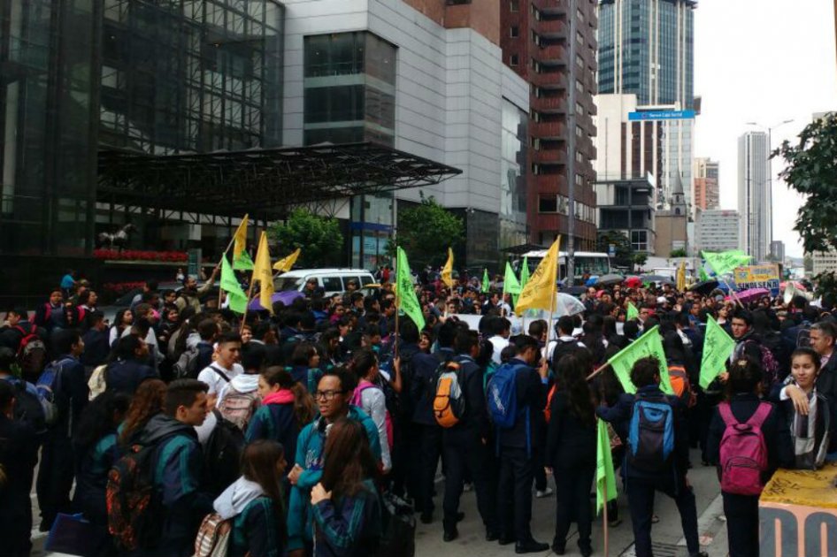 ¡Tome precauciones! Estos serán los cierres viales por la jornada de marchas estudiantiles en Bogotá