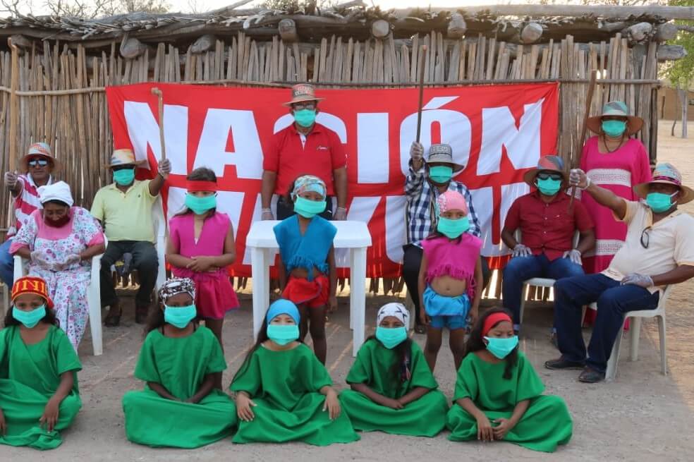 Según explicó José Silva, líder de Nación Wayuu, ninguna de las personas fue diagnosticada con COVID-19. Para la comunidad, enterrar el cuerpo de un indígena fuera de su cementerio ancestral es una vulneración de sus derechos tradicionales
 / Cortesía Nación Wayuu