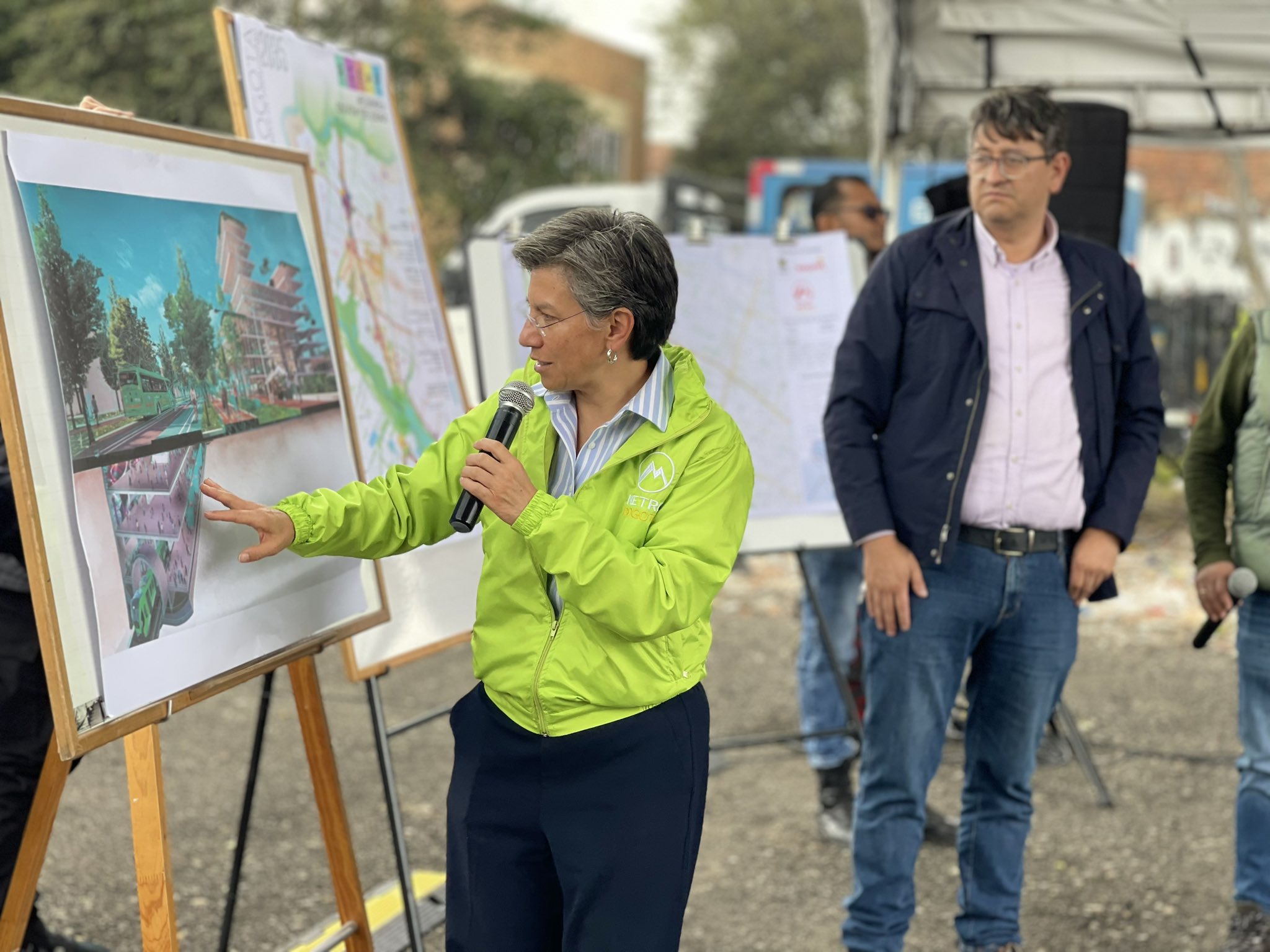 Según Claudia López, estos son los proyectos que acompañarán el Metro en Suba y Engativá