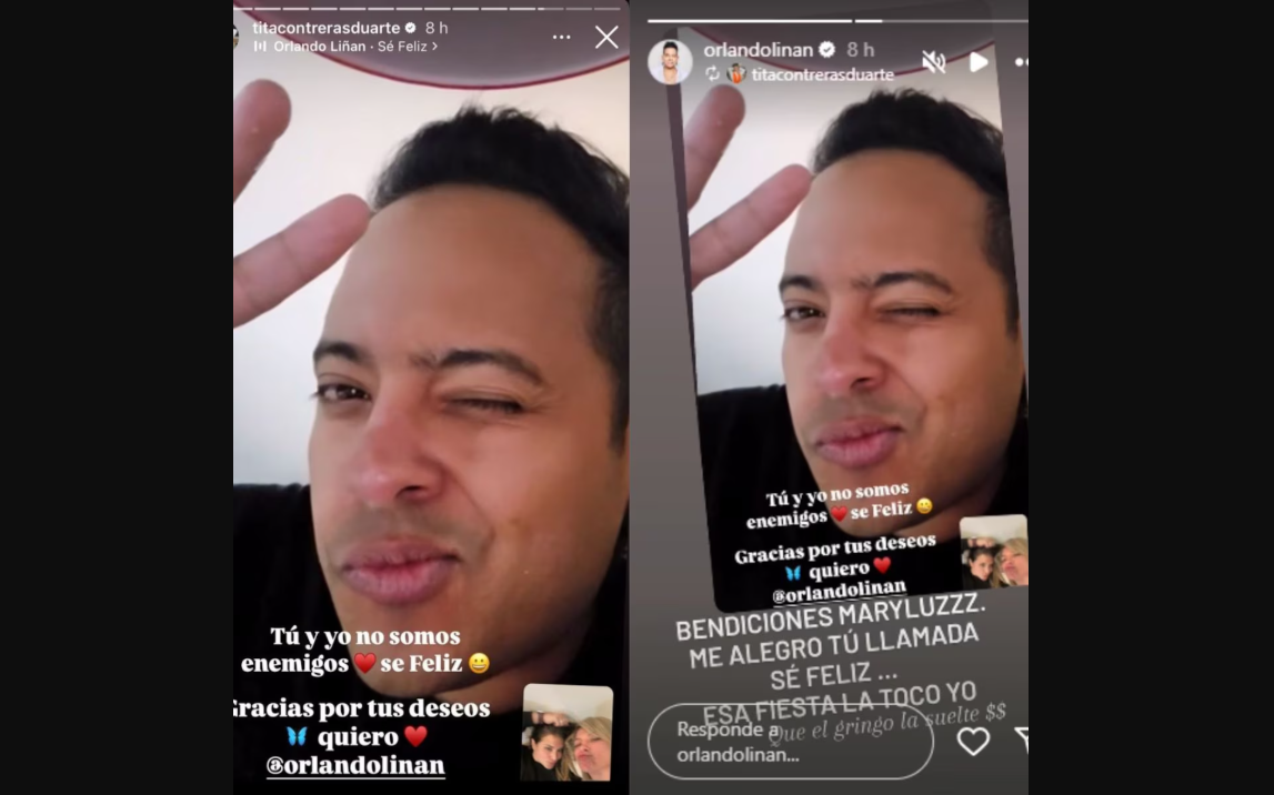 Orlando Liñán envió mensaje a su ex, quien se volvió a casar. Le hizo promesa