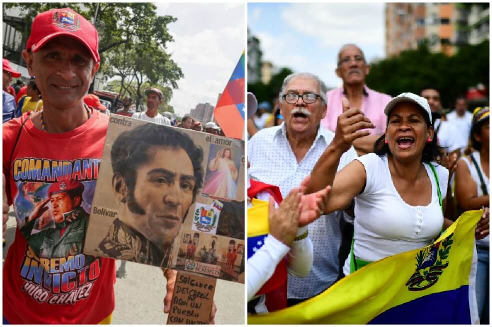 Así avanzan las marchas de este sábado en Venezuela
