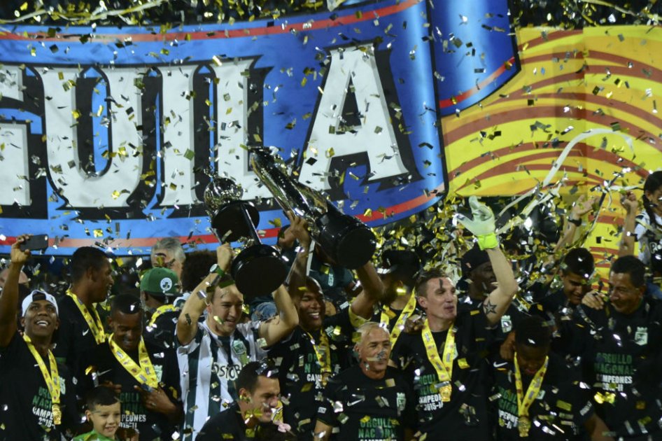 ¡Nacional, el más veces campeón del fútbol colombiano!
