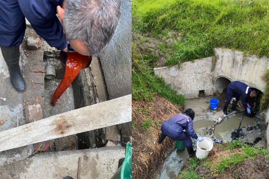 Vuelve y juega: sancionan curtiembre por arrojar residuos directamente al río Bogotá