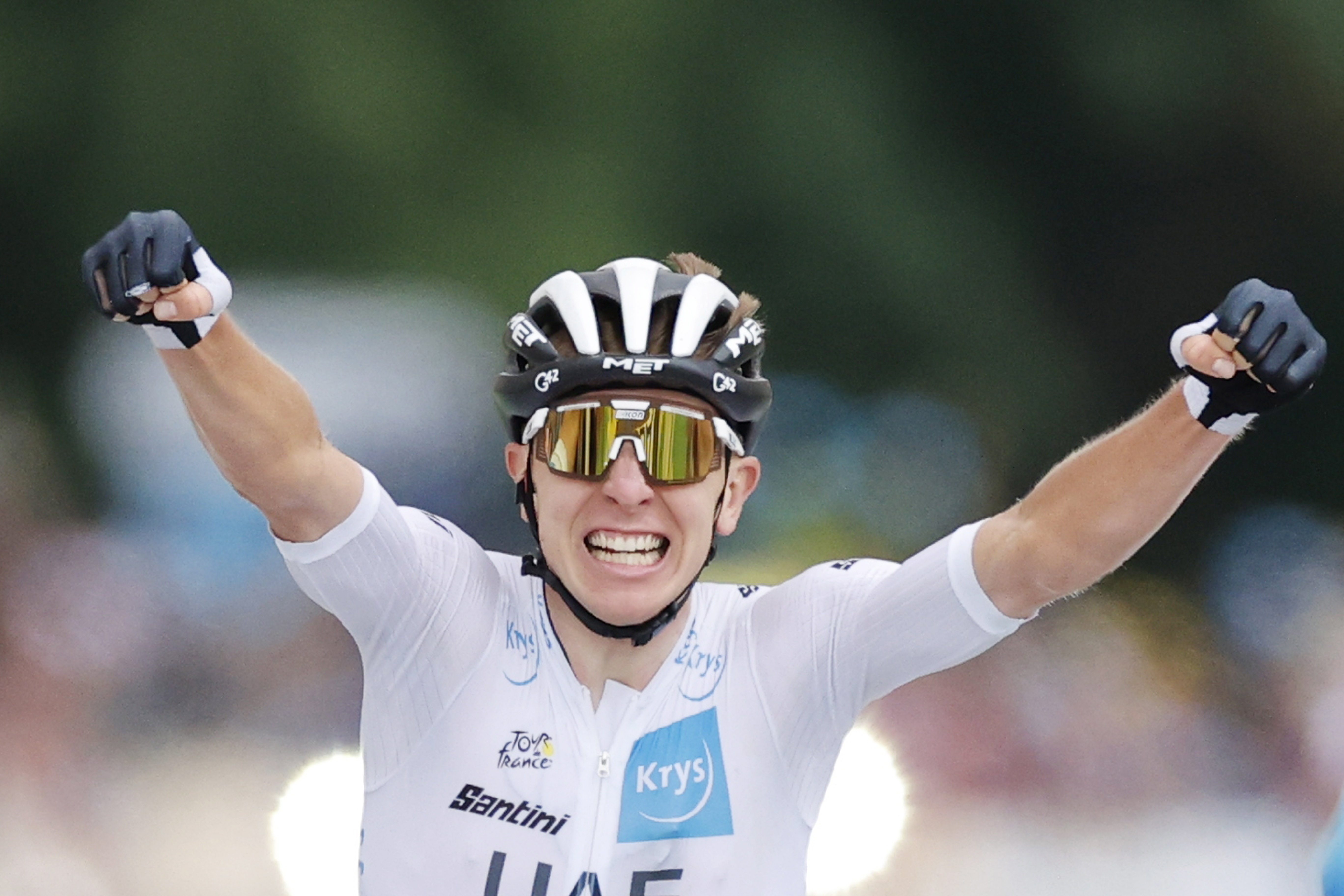 ¡Es una máquina! Tadej Pogacar ganó la sexta etapa y es líder del Tour de Francia