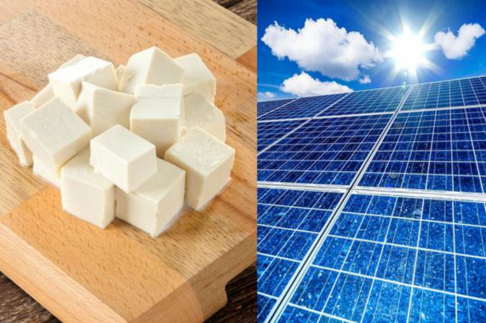 El cloruro de magnesio, presente en el tofu, podría impulsar la energía fotovoltaica. / Fotolia
