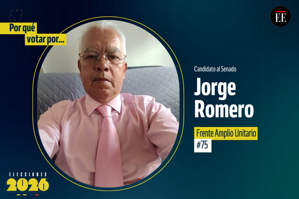 “Por qué votar por”: Jorge Alberto Romero, candidato al Senado