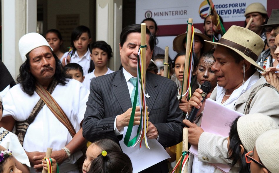Indígenas le dan el sí a  la paz