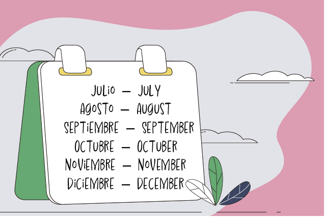 Meses del año en inglés