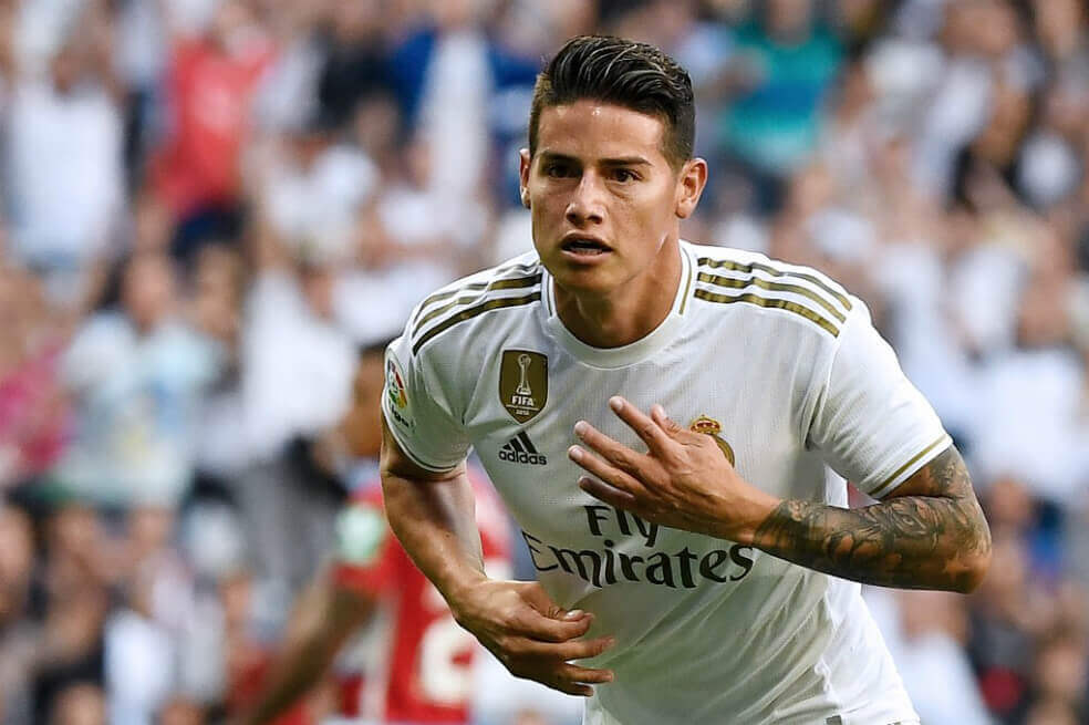 El gesto de James que no gustó en el Real Madrid