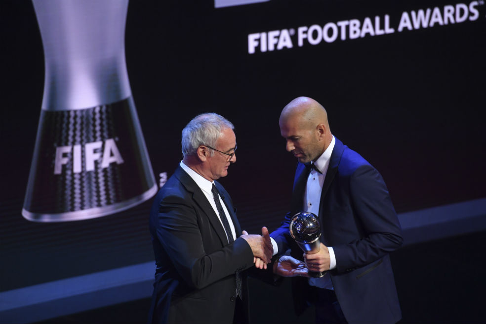 Zidane ganó el premio ‘The Best’ a mejor técnico del año