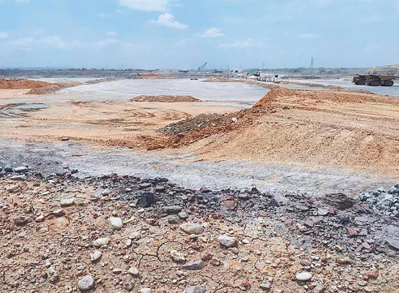 Pese a que hace años hay un proceso de restitución y graves evidencias de despojo de tierras, el título minero nunca fue suspendido.    / Archivo particular