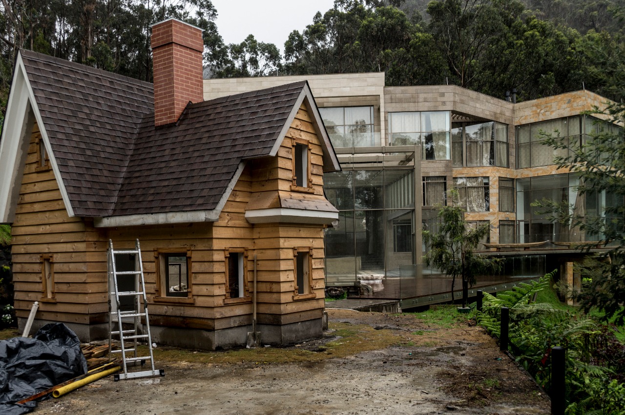 Dentro del predio Monterodro se construyó una casa de muñecas junto a la casa principal. / CAR Cundinamarca