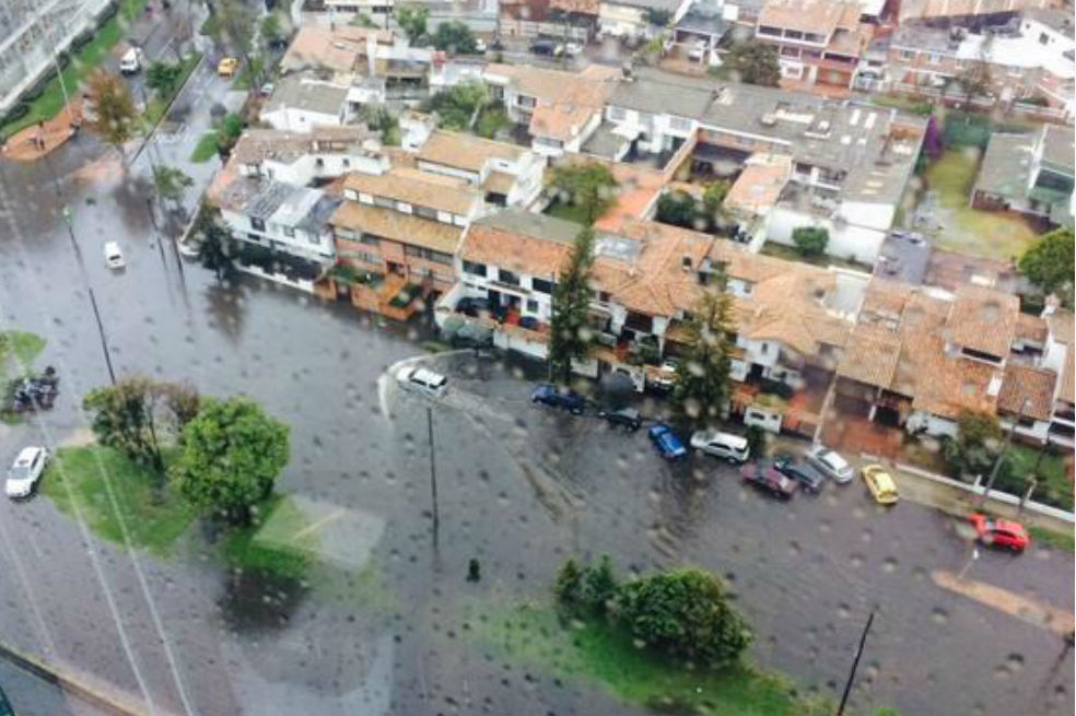Estas son las localidades de Bogotá donde más llueve