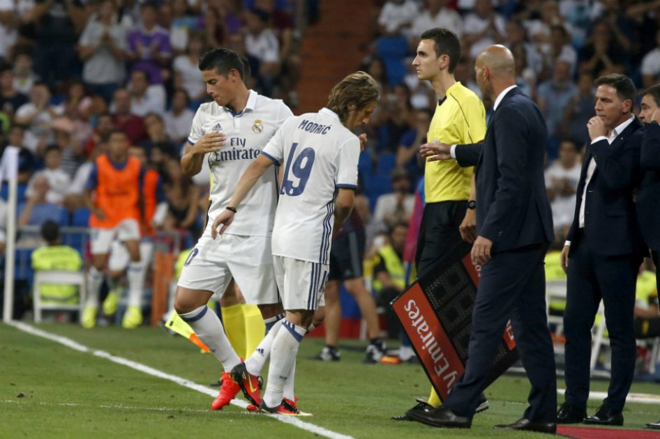 Zidane asegura que «James se va a quedar»