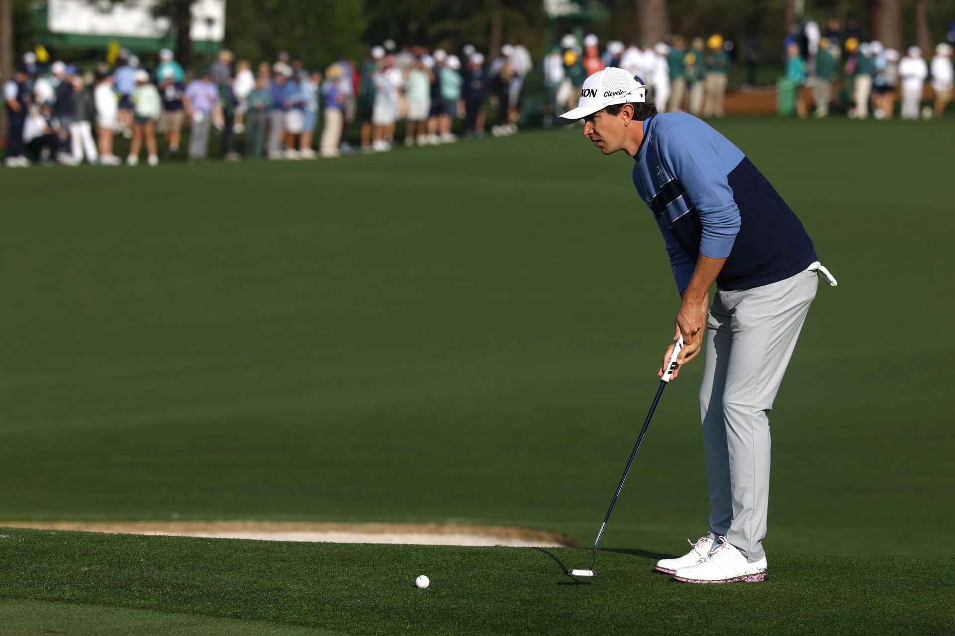 Echavarría, firme en el Masters: pasó el corte en su debut en Augusta