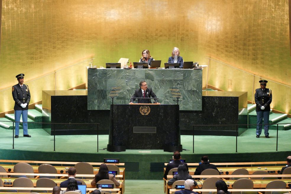 “Siempre hay que insistir en la paz”: Petro defiende su política en la ONU
