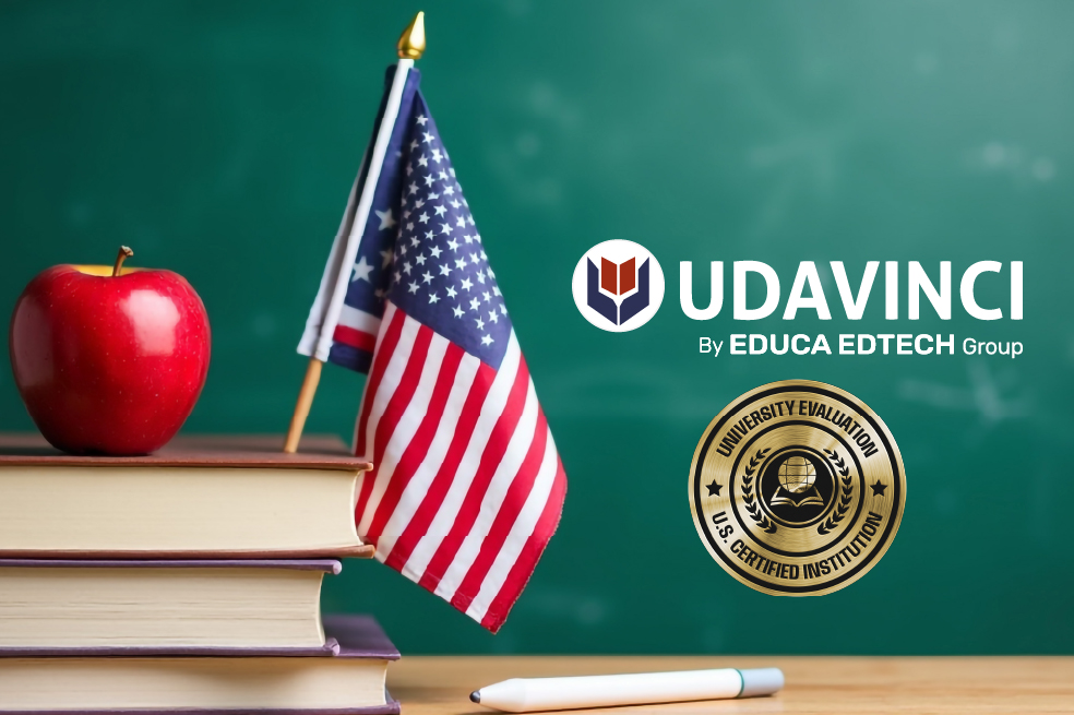 UDAVINCI logra equivalencias universitarias internacionales en EE. UU.