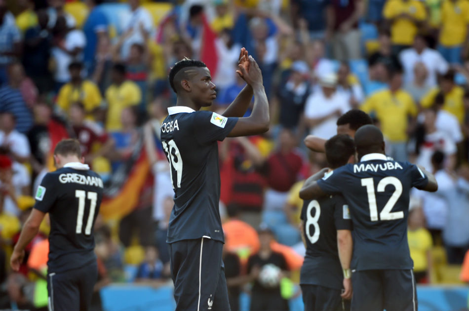 Pogba fue elegido como el jugador joven del Mundial