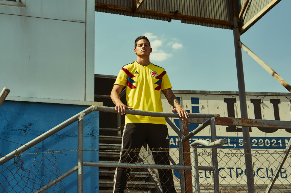 Esta será la camiseta que vestirá Colombia en Rusia 2018