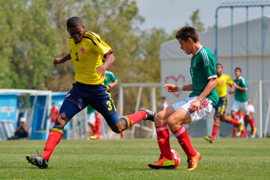 Selección Colombia Sub-17 cayó ante México por Copa UC